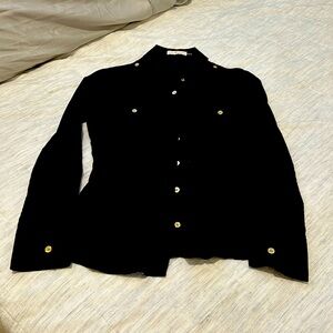 Tory Burch size 6, long sleeve shirt excellent condition